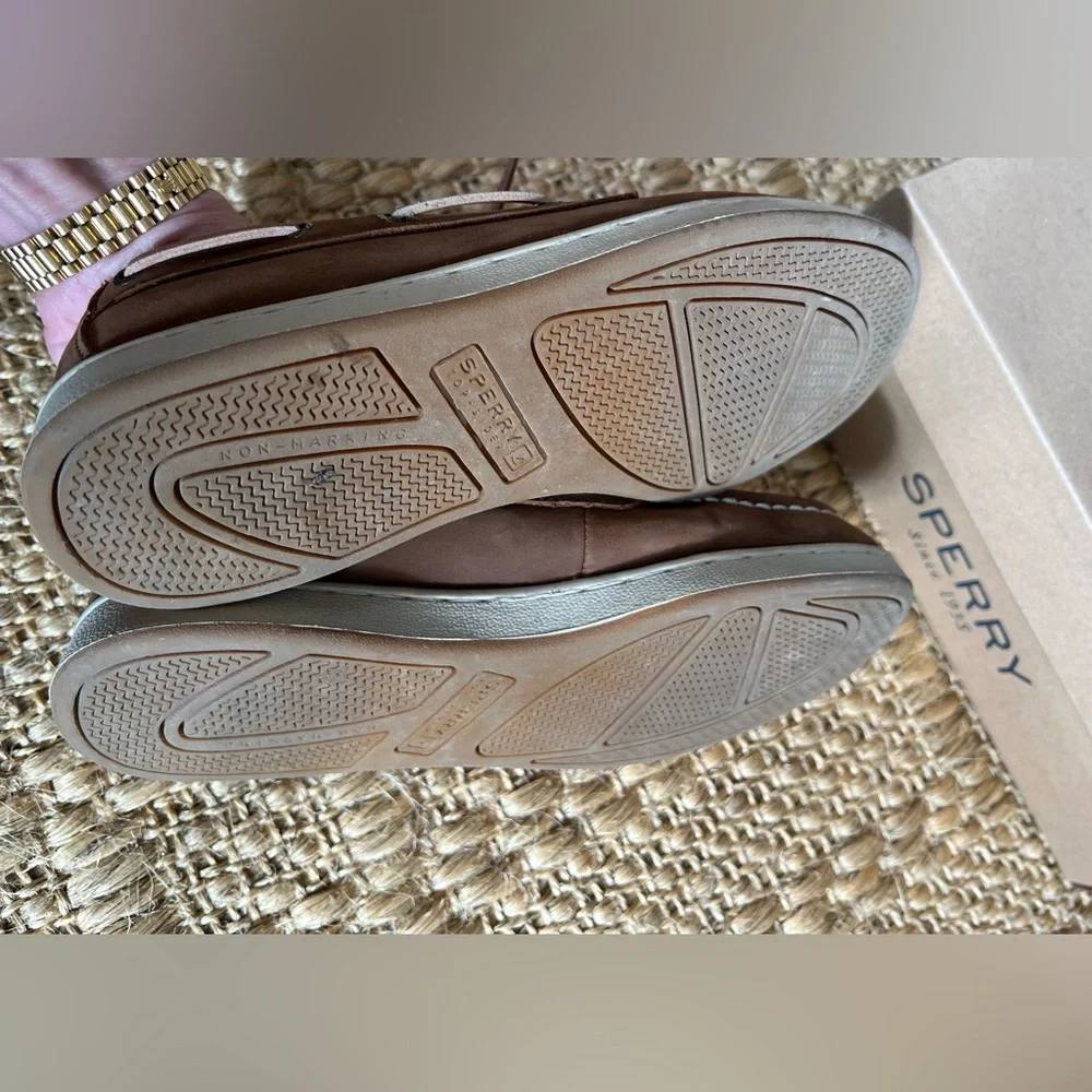 Boys Sperry Cup 2 Boat Shoe size 4 - Picture 8 of 9